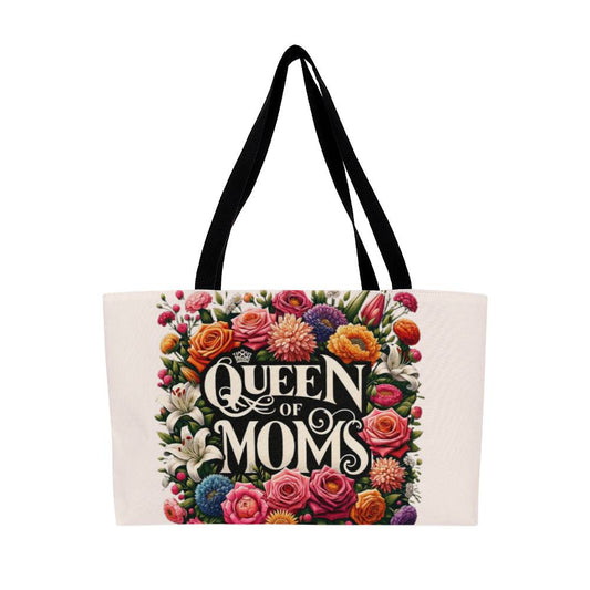 Queen of Moms - Weekender Tote Bag for Mother's day Gift - Square