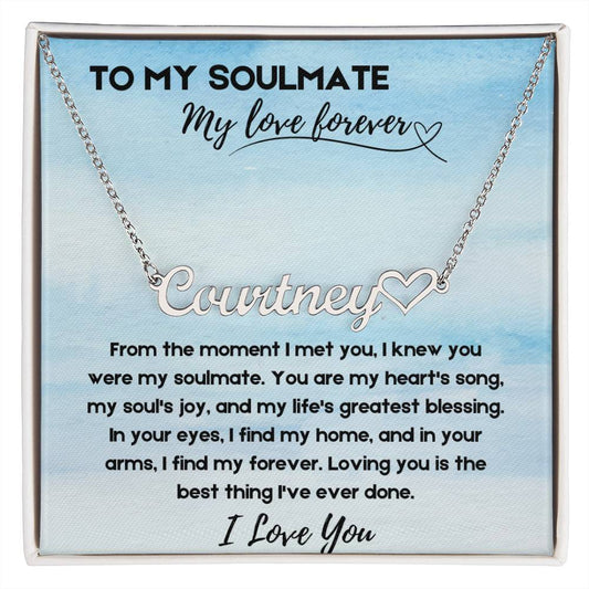 Beauiful Gift for Soulmate - My Love Forever Necklace
